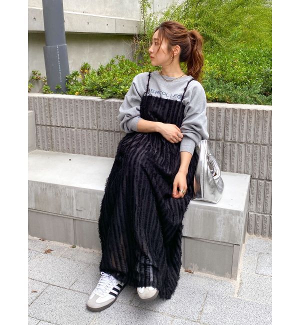 Ungrid「ジャカードキャミワンピース」|ワンピース|