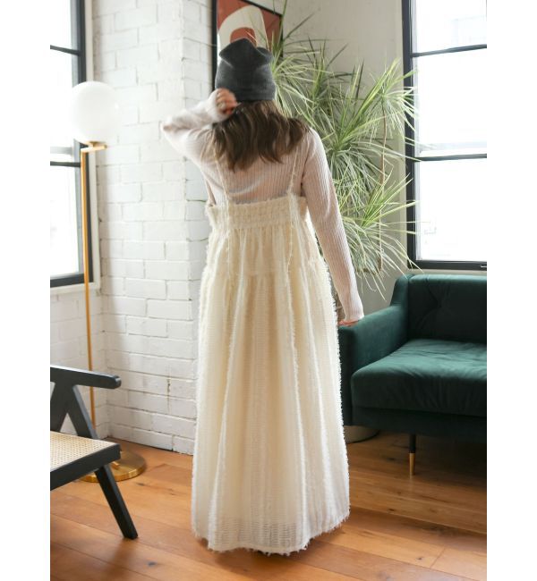 Ungrid「ジャカードキャミワンピース」|ワンピース|