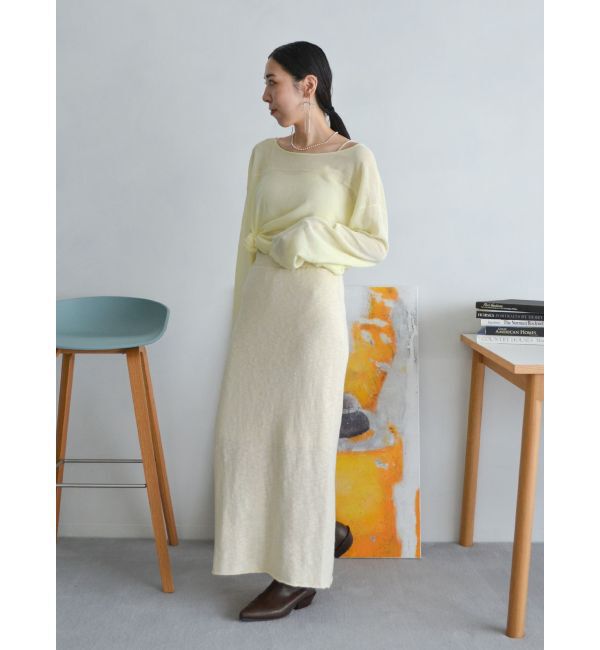 Ungrid「シアールーズカラーニット」|ニット・セーター|