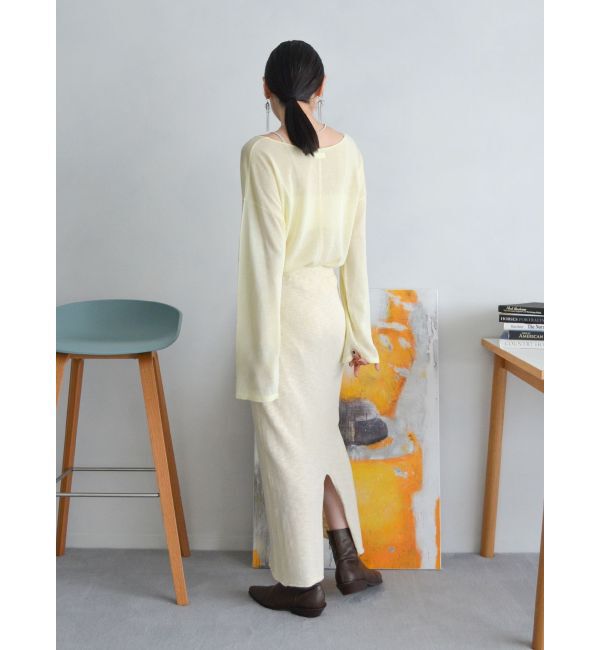 Ungrid「シアールーズカラーニット」|ニット・セーター|