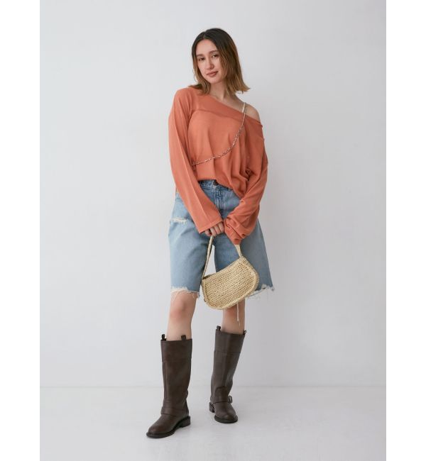 Ungrid「シアールーズカラーニット」|ニット・セーター|