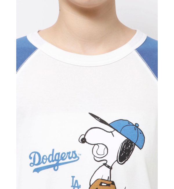 Ungrid「【MLB&times;PEANUTS】ラグランTee」|Tシャツ・カットソー|