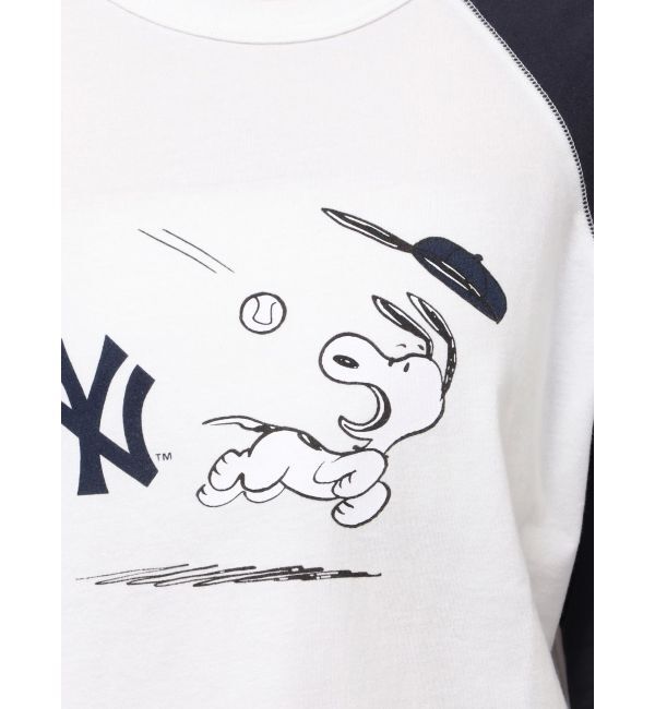 Ungrid「【MLB&times;PEANUTS】ラグランTee」|Tシャツ・カットソー|