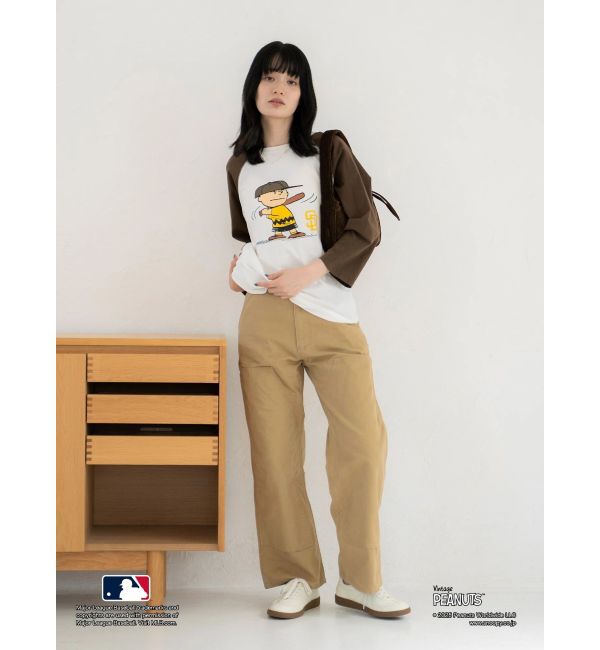 Ungrid「【MLB&times;PEANUTS】ラグランTee」|Tシャツ・カットソー|