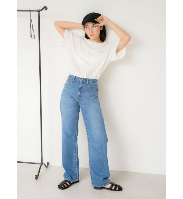 Ungrid「ライトオンスストレートデニム」|デニム|