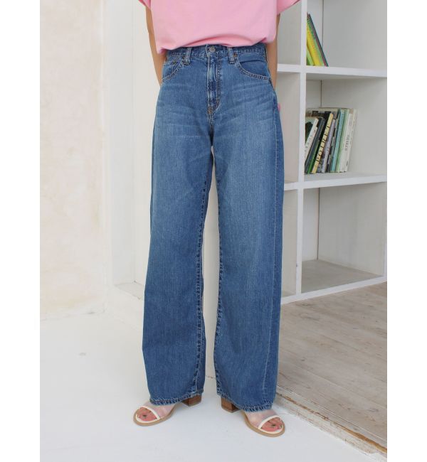 Ungrid「ライトオンスストレートデニム」|デニム|