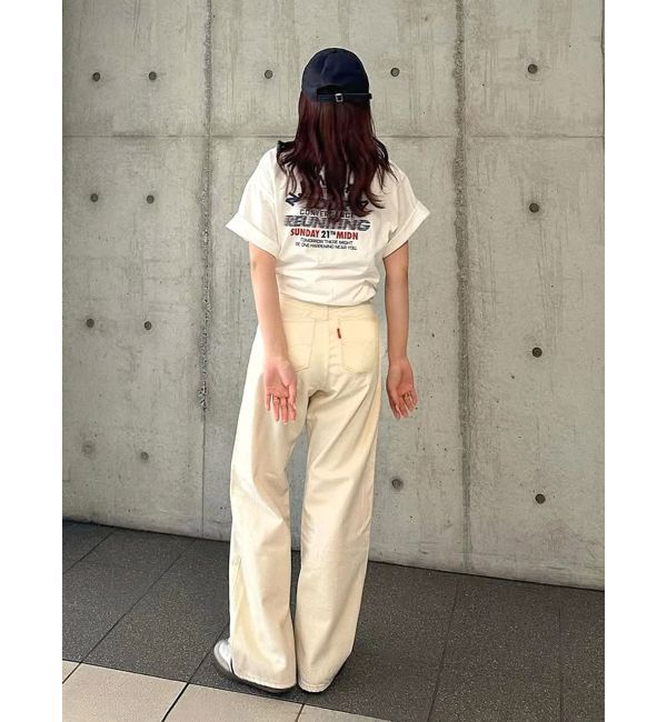 Ungrid「ライトオンスストレートデニム」|デニム|