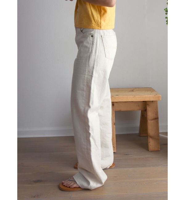 Ungrid「ライトオンスストレートデニム」|デニム|