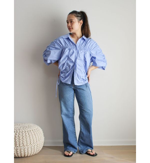 Ungrid「ライトオンスストレートデニム」|デニム|