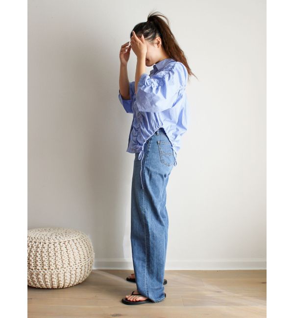 Ungrid「ライトオンスストレートデニム」|デニム|