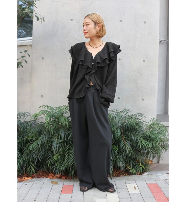 Ungrid「スウェットタックパンツ」|その他|