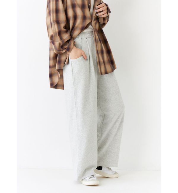 Ungrid「スウェットタックパンツ」|その他|