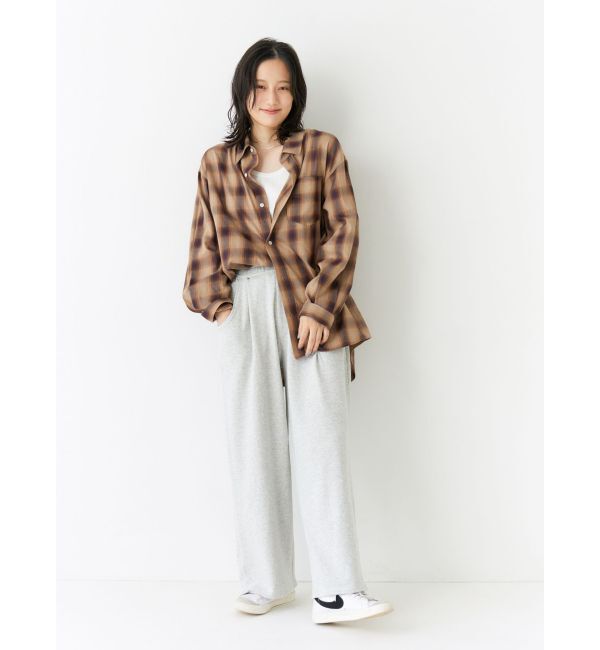 Ungrid「スウェットタックパンツ」|その他|