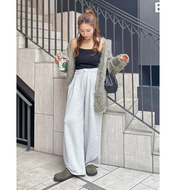 Ungrid「スウェットタックパンツ」|その他|