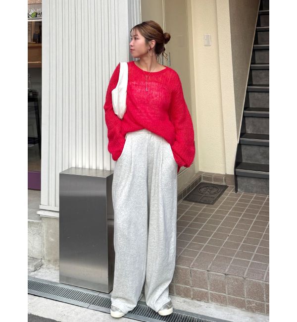 Ungrid「スウェットタックパンツ」|その他|