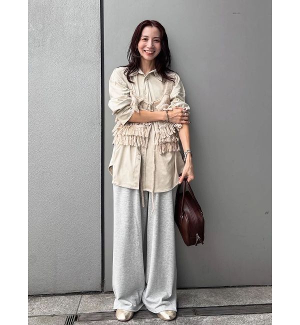 Ungrid「スウェットタックパンツ」|その他|