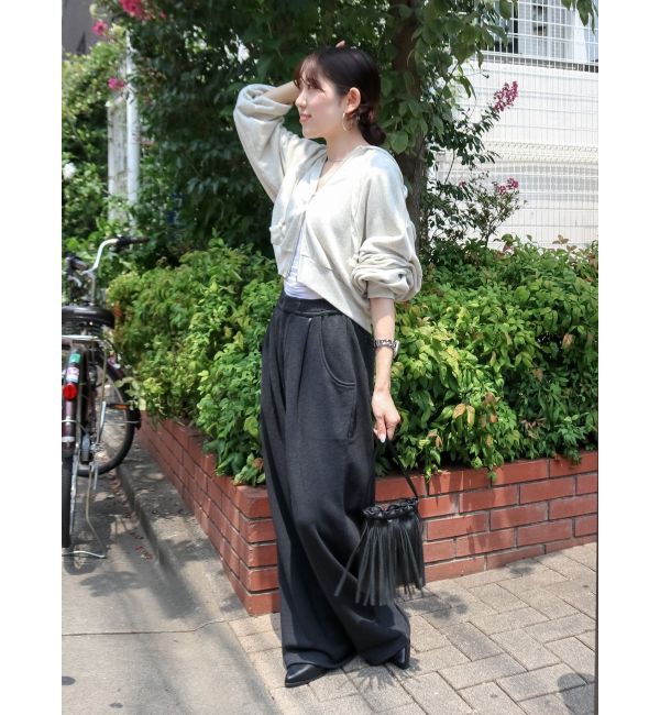 Ungrid「スウェットタックパンツ」|その他|