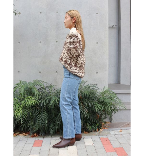 Ungrid「ストレッチテーパードデニム」|デニム|