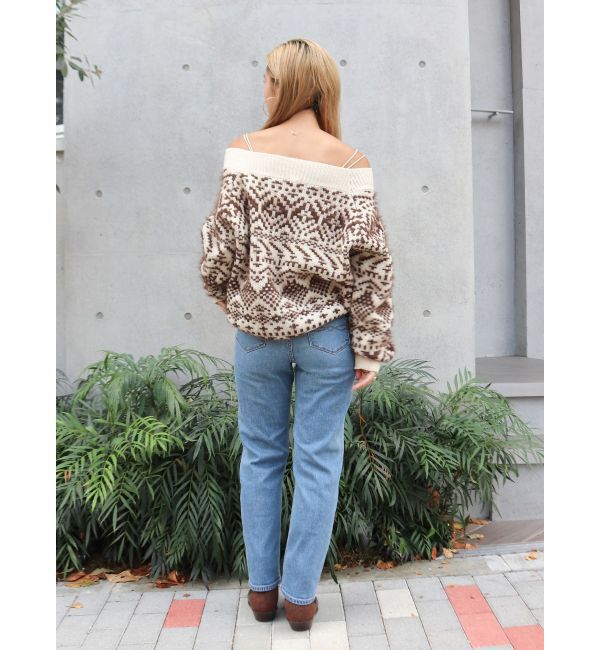 Ungrid「ストレッチテーパードデニム」|デニム|