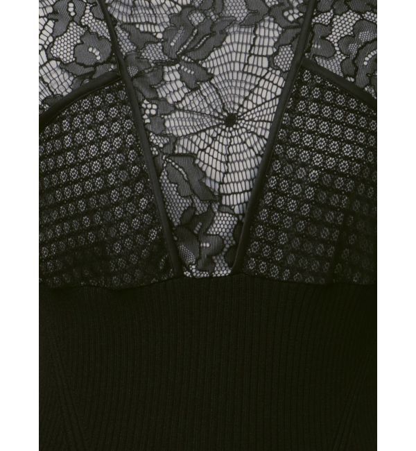 LAGUNAMOON「LADYウエストリブワンピース」|ワンピース|