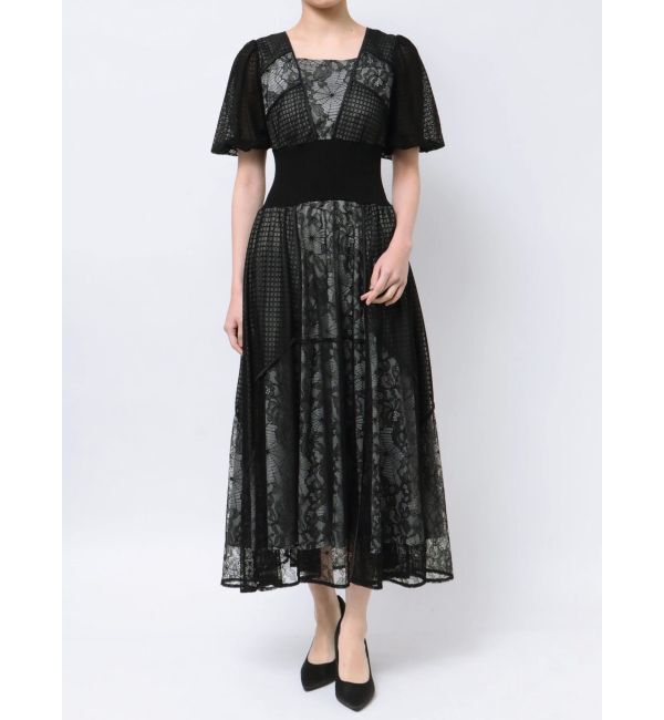 LAGUNAMOON「LADYウエストリブワンピース」|ワンピース|