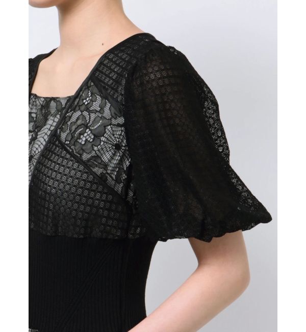 LAGUNAMOON「LADYウエストリブワンピース」|ワンピース|