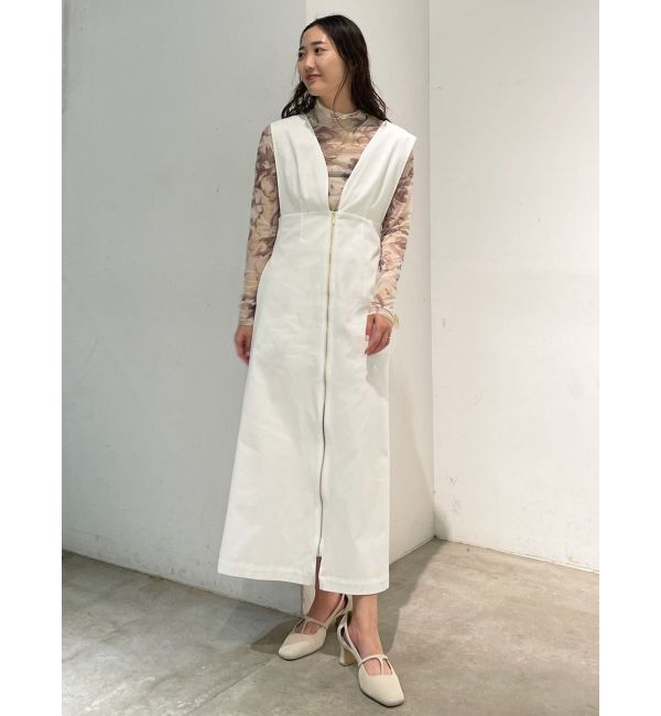 LAGUNAMOON「ペイントフラワーチュールトップス」|Tシャツ・カットソー|