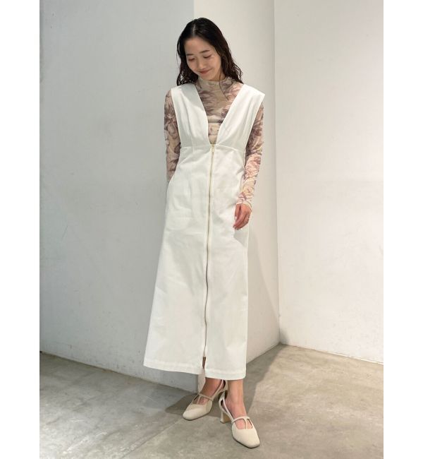 LAGUNAMOON「ペイントフラワーチュールトップス」|Tシャツ・カットソー|