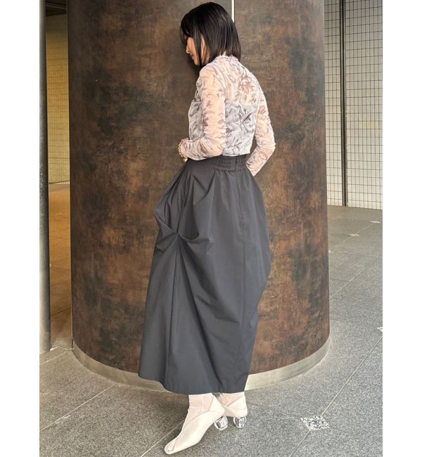 LAGUNAMOON「ペイントフラワーチュールトップス」|Tシャツ・カットソー|