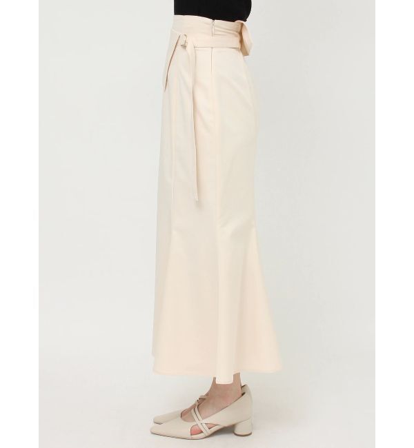 LAGUNAMOON「サテンツイルラペルマーメイドスカート」|スカート|