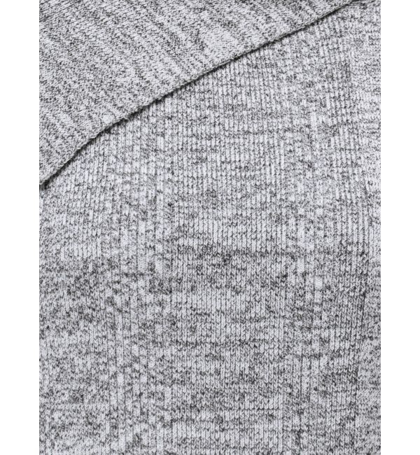 LAGUNAMOON「アシメネックリブハーフスリーブニットワンピース」|ワンピース|