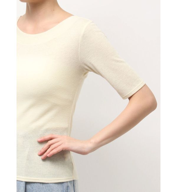 LAGUNAMOON「2WAYリボンシアーカットプルオーバー」|Tシャツ・カットソー|