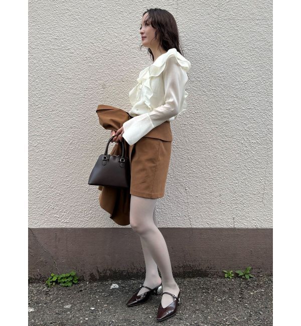 LAGUNAMOON「ラッフルシアーブラウス」|シャツ・ブラウス|