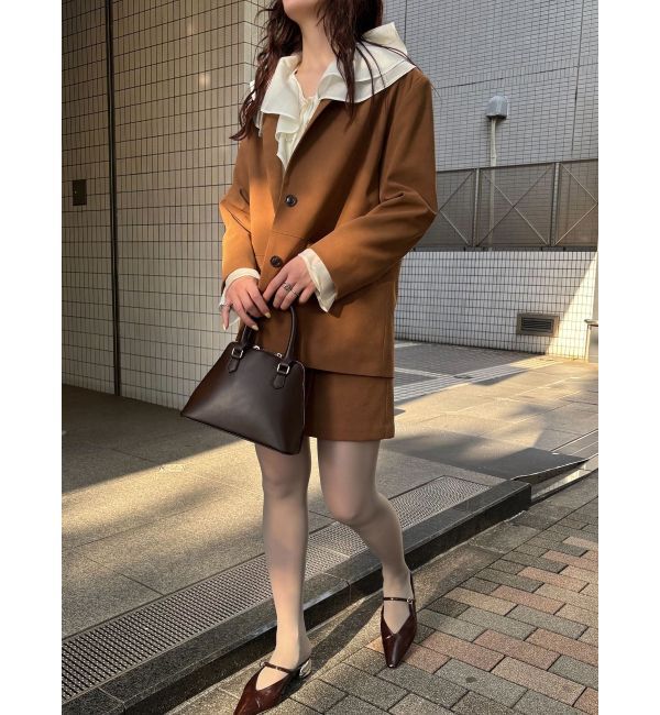 LAGUNAMOON「ラッフルシアーブラウス」|シャツ・ブラウス|