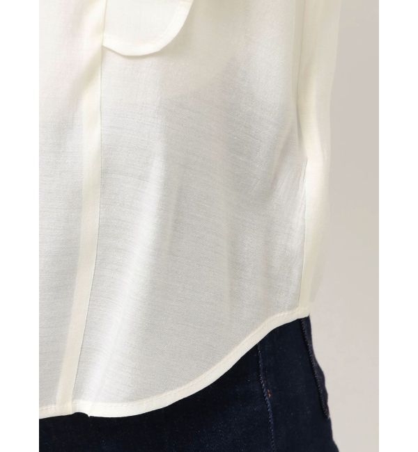 LAGUNAMOON「ラッフルシアーブラウス」|シャツ・ブラウス|