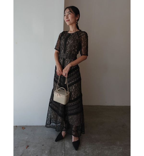 LAGUNAMOON「LADYラメバニティバッグ」|ハンドバッグ|