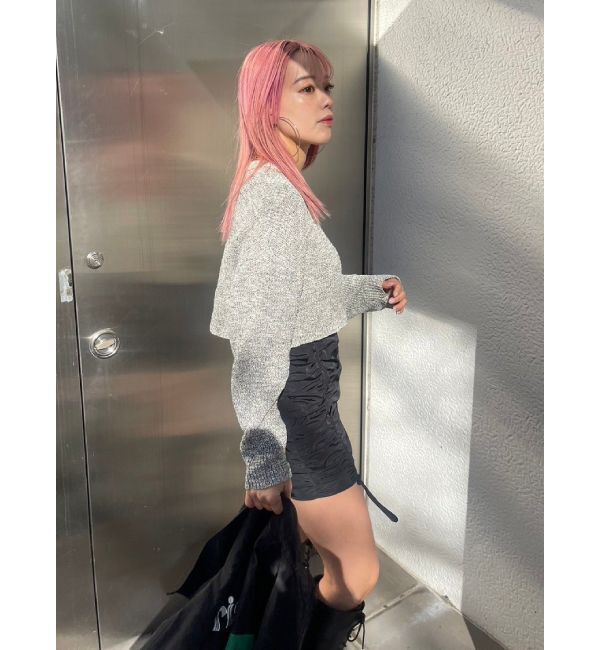 EVRIS「メランジニットセットアップ」|ワンピース|