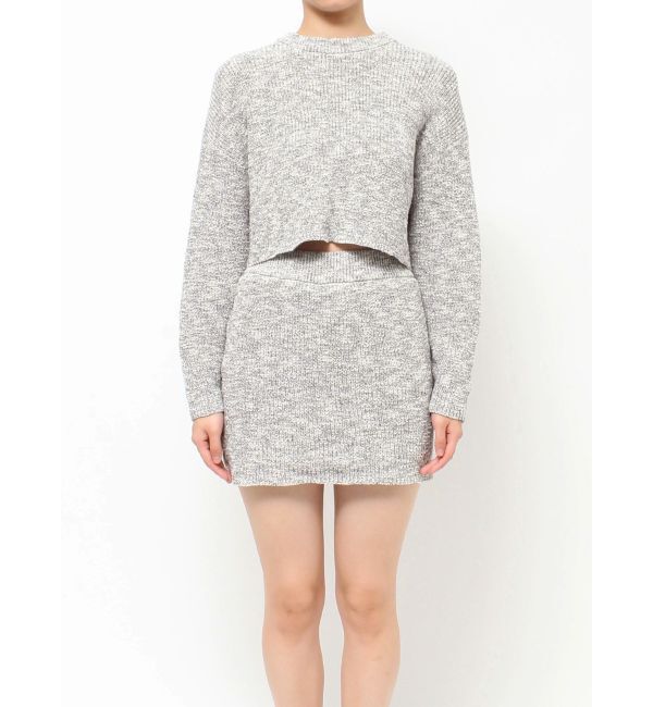 EVRIS「メランジニットセットアップ」|ワンピース|