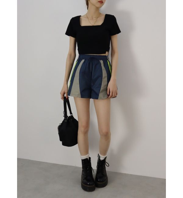 EVRIS「サイドライントラックショートパンツ」|その他|