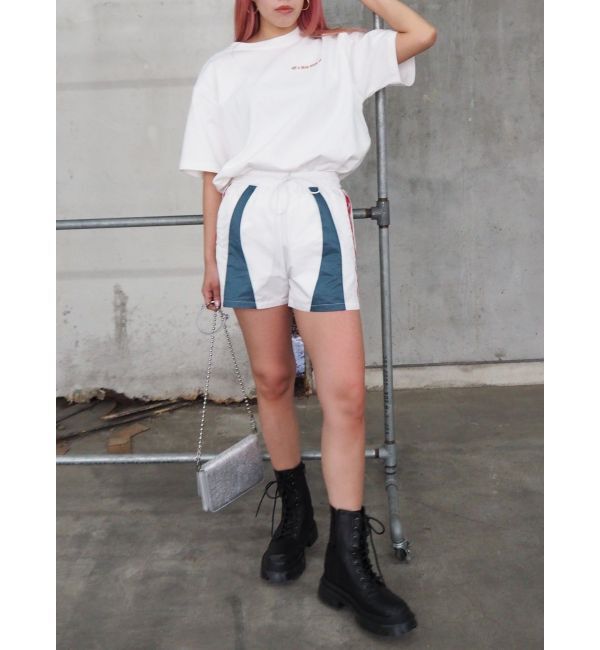 EVRIS「サイドライントラックショートパンツ」|その他|