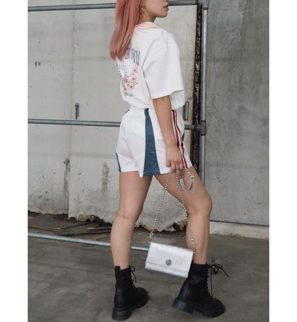 EVRIS「サイドライントラックショートパンツ」|その他|