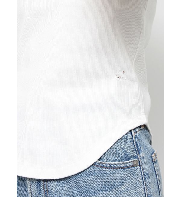 EVRIS「クラッシュデザイン刺繍タンクトップ」|タンクトップ|