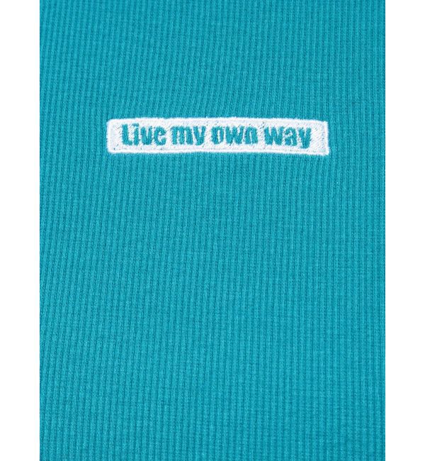 EVRIS「クラッシュデザイン刺繍タンクトップ」|タンクトップ|