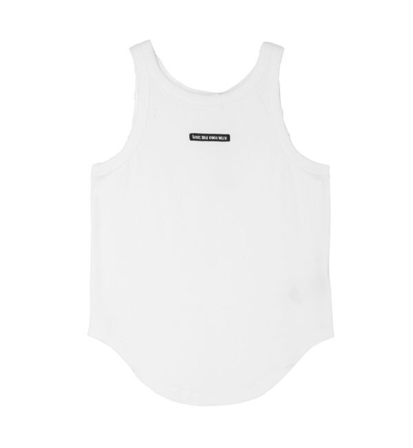 EVRIS「クラッシュデザイン刺繍タンクトップ」|タンクトップ|