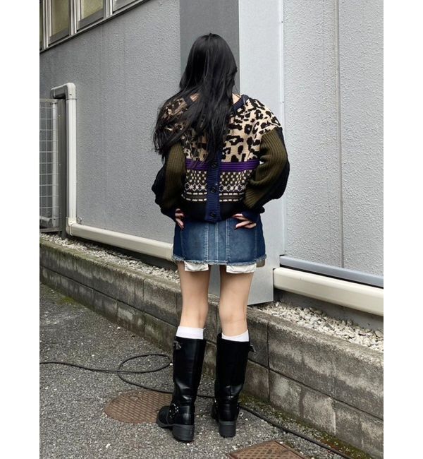 EVRIS「ポケットデニムミニスカート」|スカート|