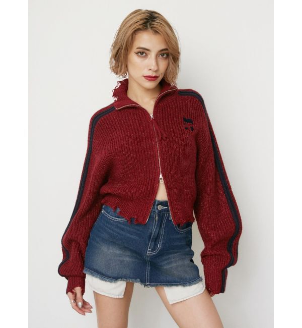 EVRIS「ポケットデニムミニスカート」|スカート|