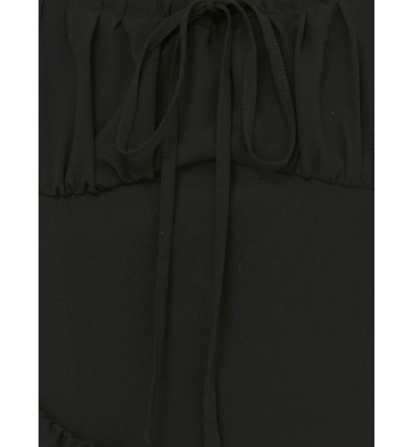 EVRIS「ギャザーアシンメトリーロングワンピース」|ワンピース|