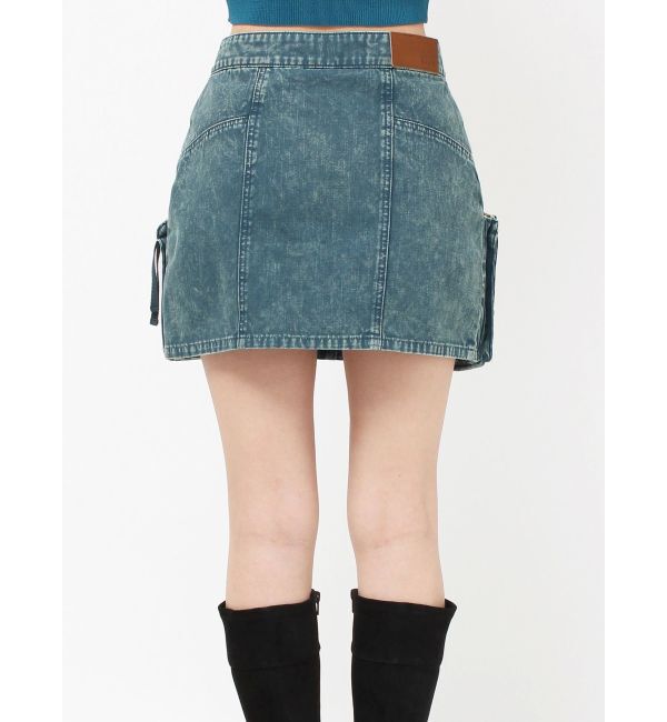 EVRIS「ヴィンテージライクカーゴミニスカート」|スカート|