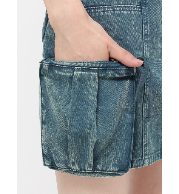 EVRIS「ヴィンテージライクカーゴミニスカート」|スカート|