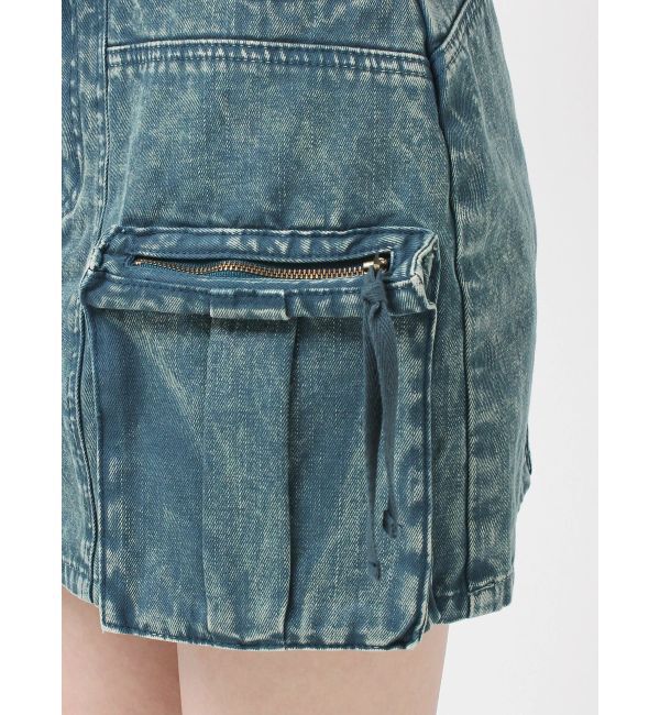 EVRIS「ヴィンテージライクカーゴミニスカート」|スカート|